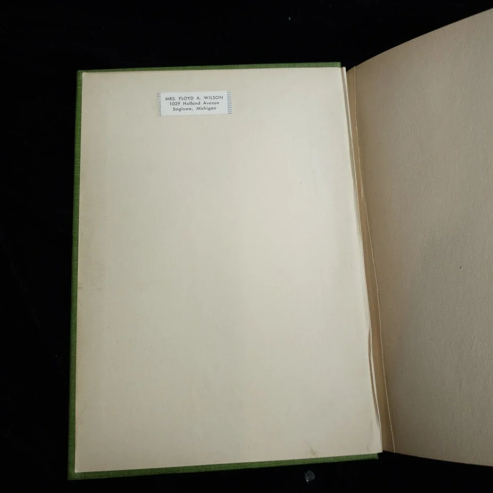 Loveliness By Elizabeth Stuart Phelps Green Book w/ Dog 1899 Antiquarian Novel